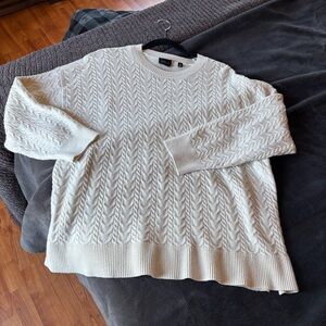Women’s Cyrus Brand White Sweater, SUPER SOFT!! Size 2X